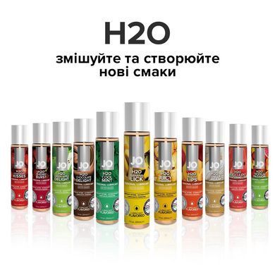 Смазка на водной основе JO H2O &mdash; Banana Lick (30 мл) без сахара, растительный глицерин