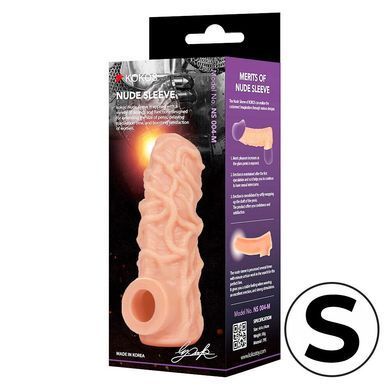 Насадка на член Kokos Nude Sleeve NS 004 S