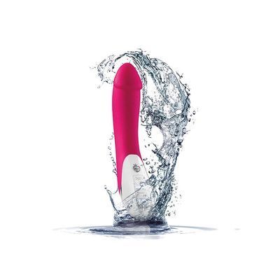 Мощный вибратор Mystim Terrific Truman Pink с двумя моторами и выраженной головкой