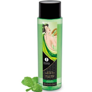 Гель для душа Shunga Shower Gel - Sensual Mint (370 мл) с растительными маслами и витамином Е