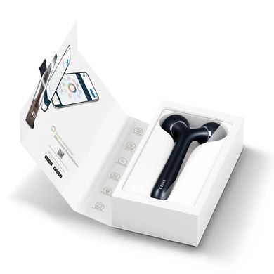 Електронний ультразвуковий ролик для обличчя та тіла GESKE Sonic Facial&Body Roller 4в1 black