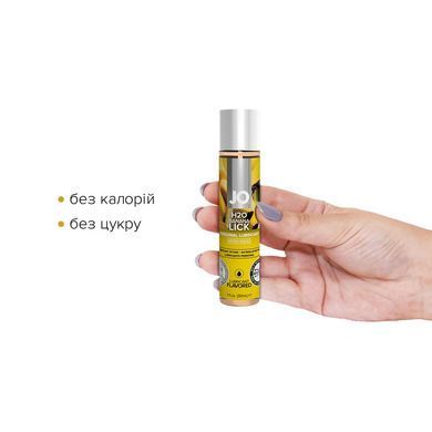 Смазка на водной основе JO H2O &mdash; Banana Lick (30 мл) без сахара, растительный глицерин