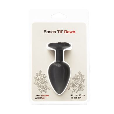Анальная пробка BMS Roses Til&rsquo; Dawn Silicone Anal Plug Large