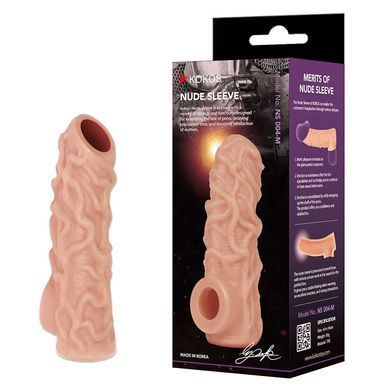 Насадка на член Kokos Nude Sleeve NS 004 S