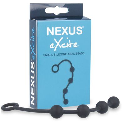 Анальные шарики Nexus Excite Small Anal Beads, силикон, макс. диаметр 2см