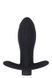 Анальная пробка с вибрацией MAI Attraction Toys №87 Black перезаряжаемая, длина 11см, диаметр 3,5см