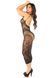 Платье Leg Avenue Rhinestone Lace and Net Bodycon Dress One Size, Black