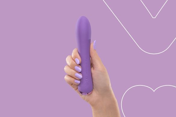 Вібратор з підігрівом FairyGasm WowGenie violet, підігрів до 42 &deg;C