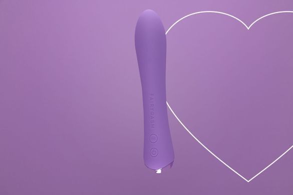 Вібратор з підігрівом FairyGasm WowGenie violet, підігрів до 42 &deg;C