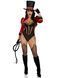Костюм циркачки Leg Avenue Ravishing Ringmaster Bodysuit S