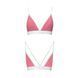 Спортивный топ с двойными бретелями Passion PS007 TOP S, pink