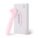 Вакуумный стимулятор с вибратором KISSTOY Polly Max Pink