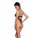 Эротическое боди с рисунком Passion LOVELIA BODY XXL/XXXL, black