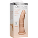 Фалоімітатор Doc Johnson Platinum TRUSKYN - The Tru Ride Slim 9 Inch, діаметр 4,6 см, двошаровий