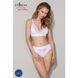 Трусики с широкой резинкой и кружевом Passion PS001 PANTIES white, size S