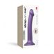 Насадка для страпона Strap-On-Me Mono Density Dildo Violet M, диам. 3,3см, однослойный силикон