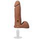Фаллоимитатор Doc Johnson The Realistic Cock ULTRASKYN - 8 Inch with Balls Caramel