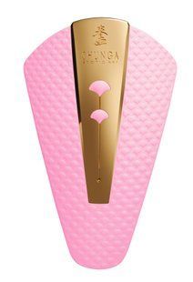 Кліторальний вібратор Shunga Obi Light Pink