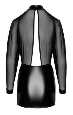 Платье Noir Handmade F348 Powerwetlook and tulle dress - M