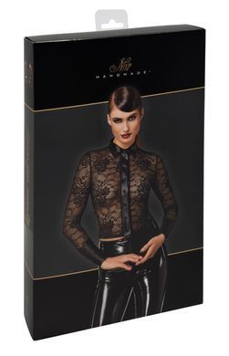 Блуза Noir Handmade F377 Noirelle Lace Button-up Shirt XL