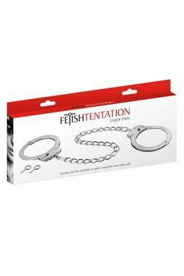 Поножі Fetish Tentation Adjustable metal ankle cuffs
