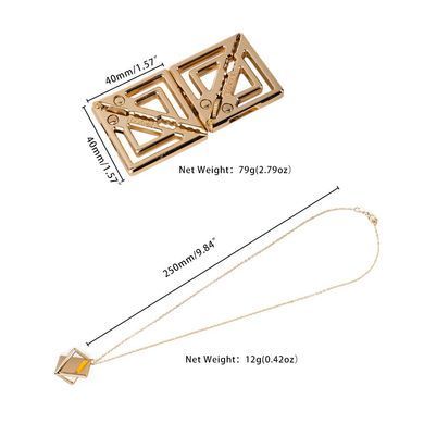 Зажимы для сосков с легкой подвеской LOCKINK Adjustable Nipple Clamps with Light&nbsp;Pendant - Golden