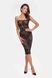 Платье Noir Handmade F301 Catalyst, M, black, миди, кружево, открытые плечи, шнуровка на спине
