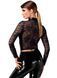 Блуза Noir Handmade F377 Noirelle Lace Button-up Shirt XL