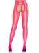 Колготки Leg Avenue Seamless Opaque Footless Suspender Hose One Size Neon Pink