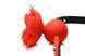 Силиконовый кляп с розой Master Series: Blossom Silicone Rose Gag &ndash; Red