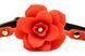 Силиконовый кляп с розой Master Series: Blossom Silicone Rose Gag &ndash; Red