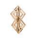 Зажимы для сосков с легкой подвеской LOCKINK Adjustable Nipple Clamps with Light&nbsp;Pendant - Golden