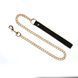 Ошейник с поводком Liebe Seele Boudoir Amor Collar with Leash Black