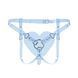 Трусики Сердце для страпона Feral Feelings - Hearts Strap-on Belt Trasparent