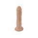 Подвійний фалоімітатор з вібрацією SilexD Double Gusto Vibro Flesh (Model 1 size 8" & 7") + LRS, діа