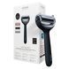 Ролер для голкової мезотерапії обличчя та тіла GESKE MicroNeedle Face&Body Roller 9в1 black