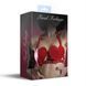 Лиф Сердце из натуральной кожи Feral Feelings - Hearts Bra Red