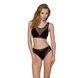 Топ с прозрачной вставкой Passion PS002 TOP M, black