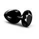 Металлическая анальная пробка с кристаллом Dorcel Diamond Plug Black L