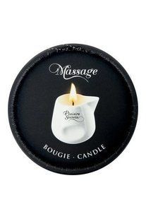 Массажная свеча Plaisirs Secrets Ylang Patchoul (80 мл) подарочная упаковка, керамический сосуд