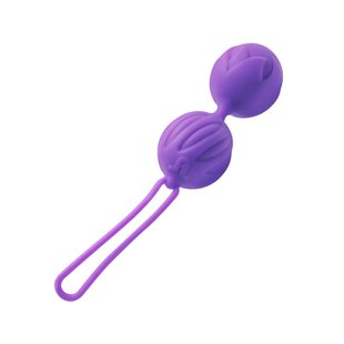 Вагинальные шарики Adrien Lastic Geisha Lastic Balls Mini Violet (S), диаметр 3,4см, вес 85гр