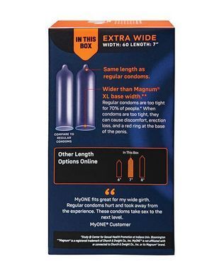 Презервативы MyONE Extra Wide 10 шт, картонная коробка