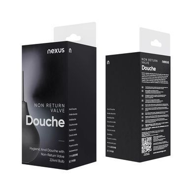 Спринцовка Nexus Anal Douche Black, объем 224 мл