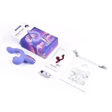 Смарт-вібратор Magic Motion Ponder Purple, подвійна стимуляція, віброяйце+язичок для клітора
