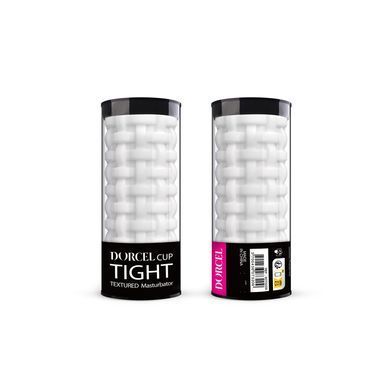 Мастурбатор Dorcel Cup Tight, ультрамягкий, ребристый внутренний канал