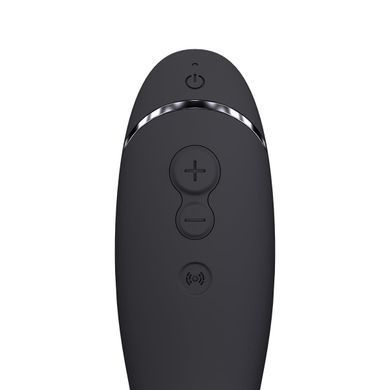 Вакуумный стимулятор для точки G и клитора с вибрацией Womanizer OG Dark Grey, 12 уровней, 3 режима