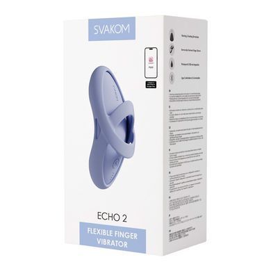 Клиторальный вибратор Svakom Echo 2 Sky Blue