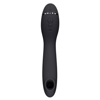 Вакуумный стимулятор для точки G и клитора с вибрацией Womanizer OG Dark Grey, 12 уровней, 3 режима