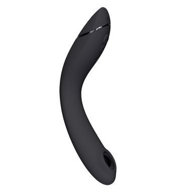 Вакуумный стимулятор для точки G и клитора с вибрацией Womanizer OG Dark Grey, 12 уровней, 3 режима