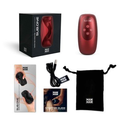 Мастурбатор Manwan SUB ONE Velvet Red